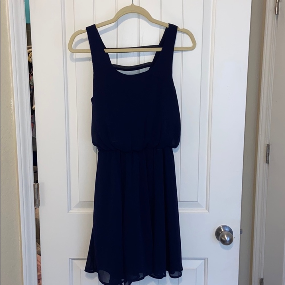 Navy dress